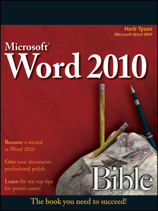Title details for Word 2010 Bible by Herb Tyson - Available